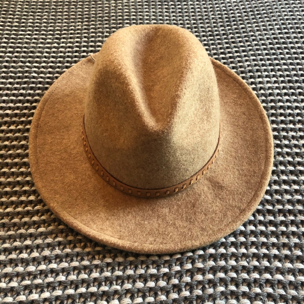 Wide Brimmed Wool Fedora